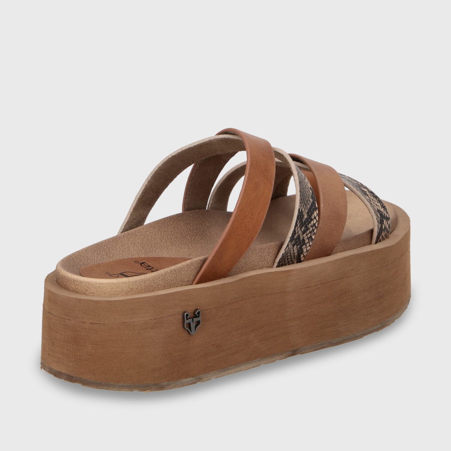 SANDALIA PLATAFORMA MUJER GOTTA BEIGE 55940 - 6