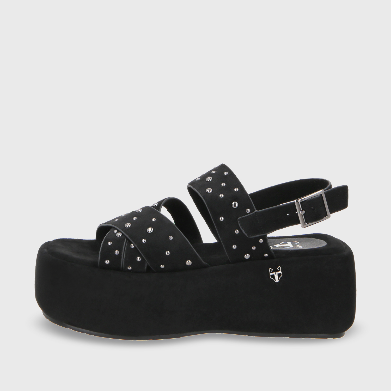 SANDALIA PLATAFORMA MUJER GOTTA NEGRO 55962 - 4