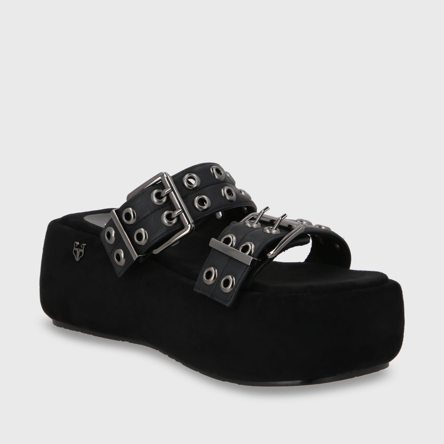 SANDALIA PLATAFORMA MUJER GOTTA NEGRO 55961 - 3