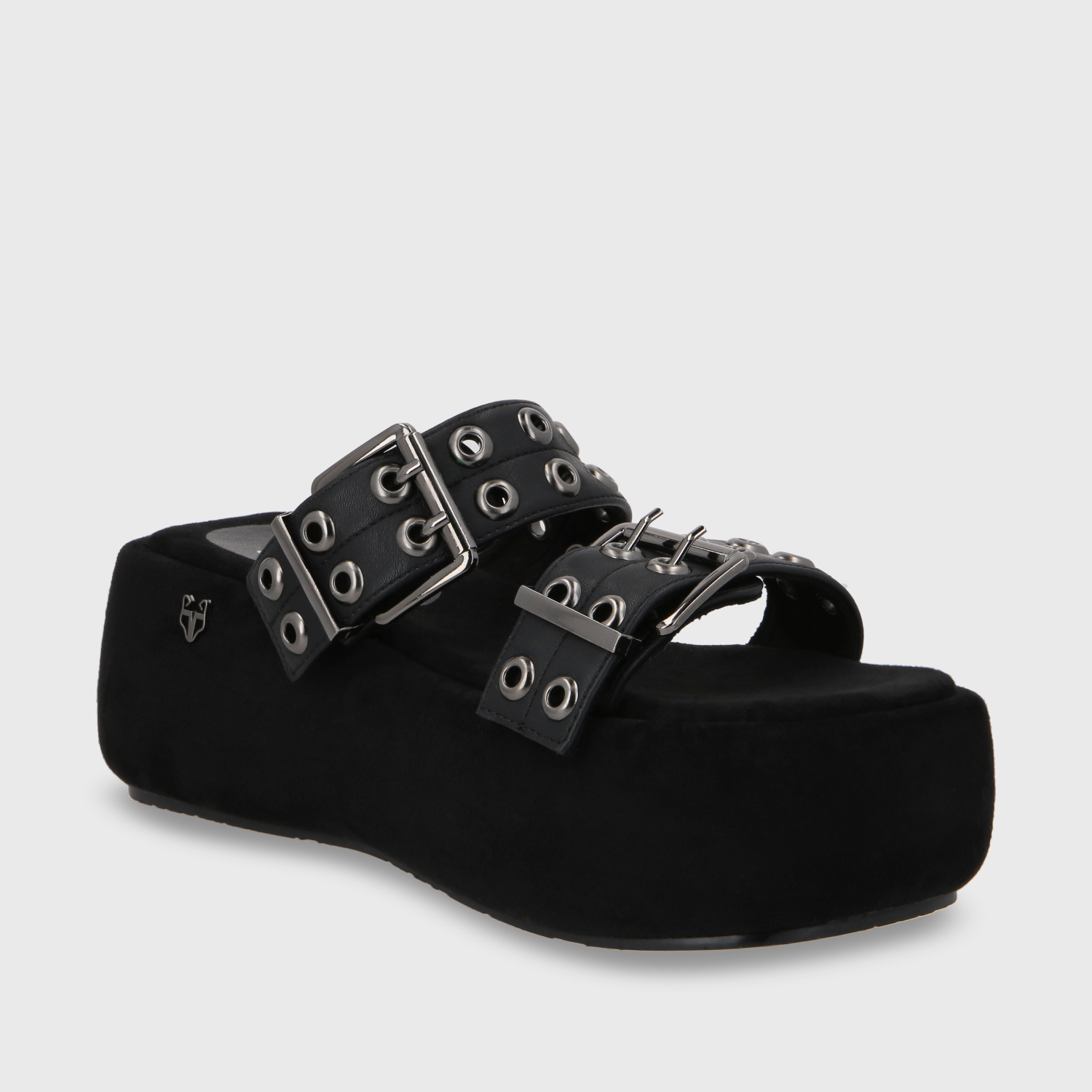 SANDALIA PLATAFORMA MUJER GOTTA NEGRO 55961 - 3