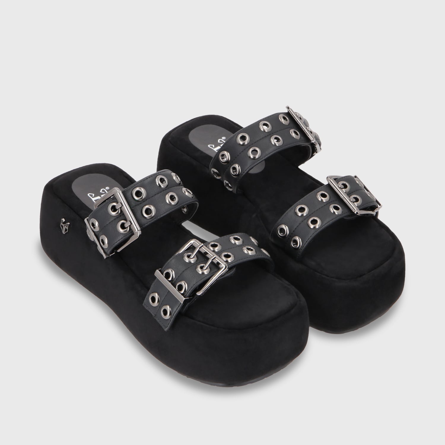 SANDALIA PLATAFORMA MUJER GOTTA NEGRO 55961 - 4