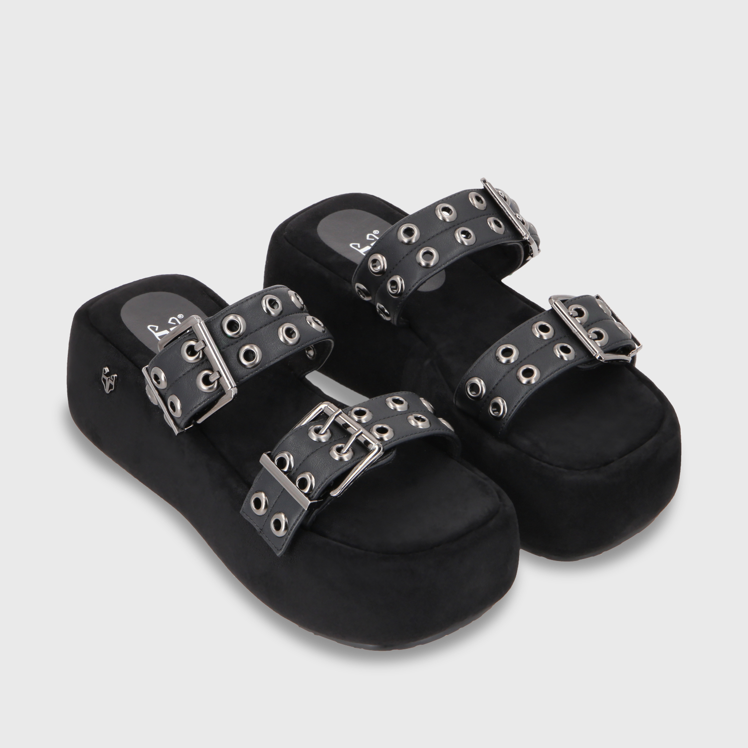SANDALIA PLATAFORMA MUJER GOTTA NEGRO 55961 - 4