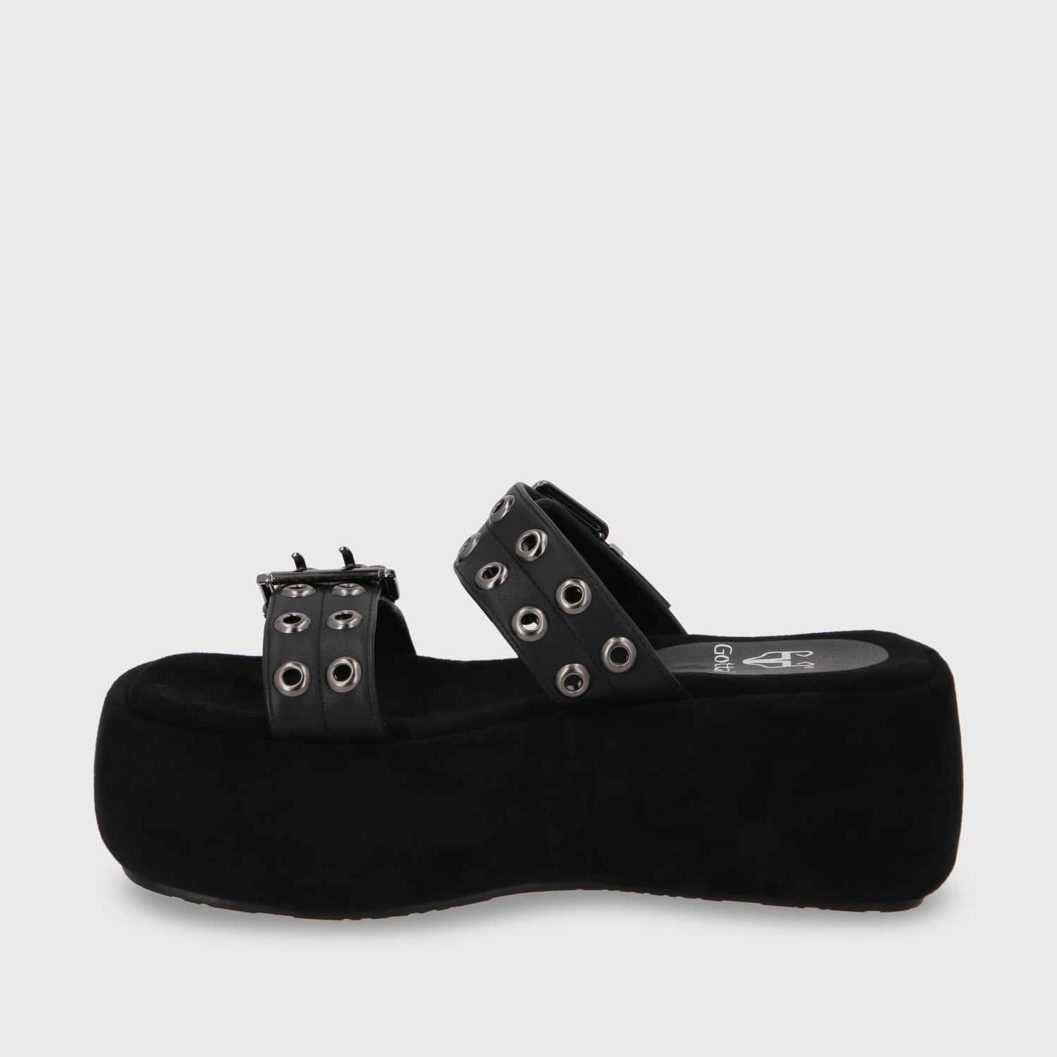 SANDALIA PLATAFORMA MUJER GOTTA NEGRO 55961 - 5