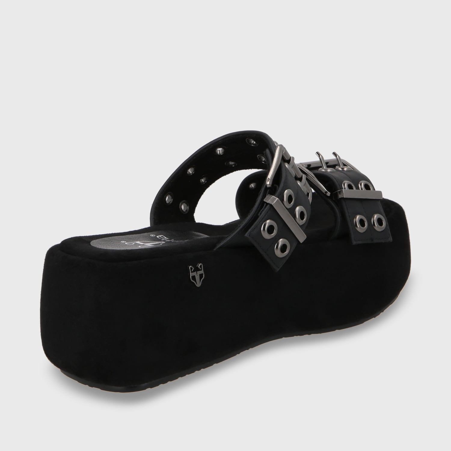 SANDALIA PLATAFORMA MUJER GOTTA NEGRO 55961 - 6