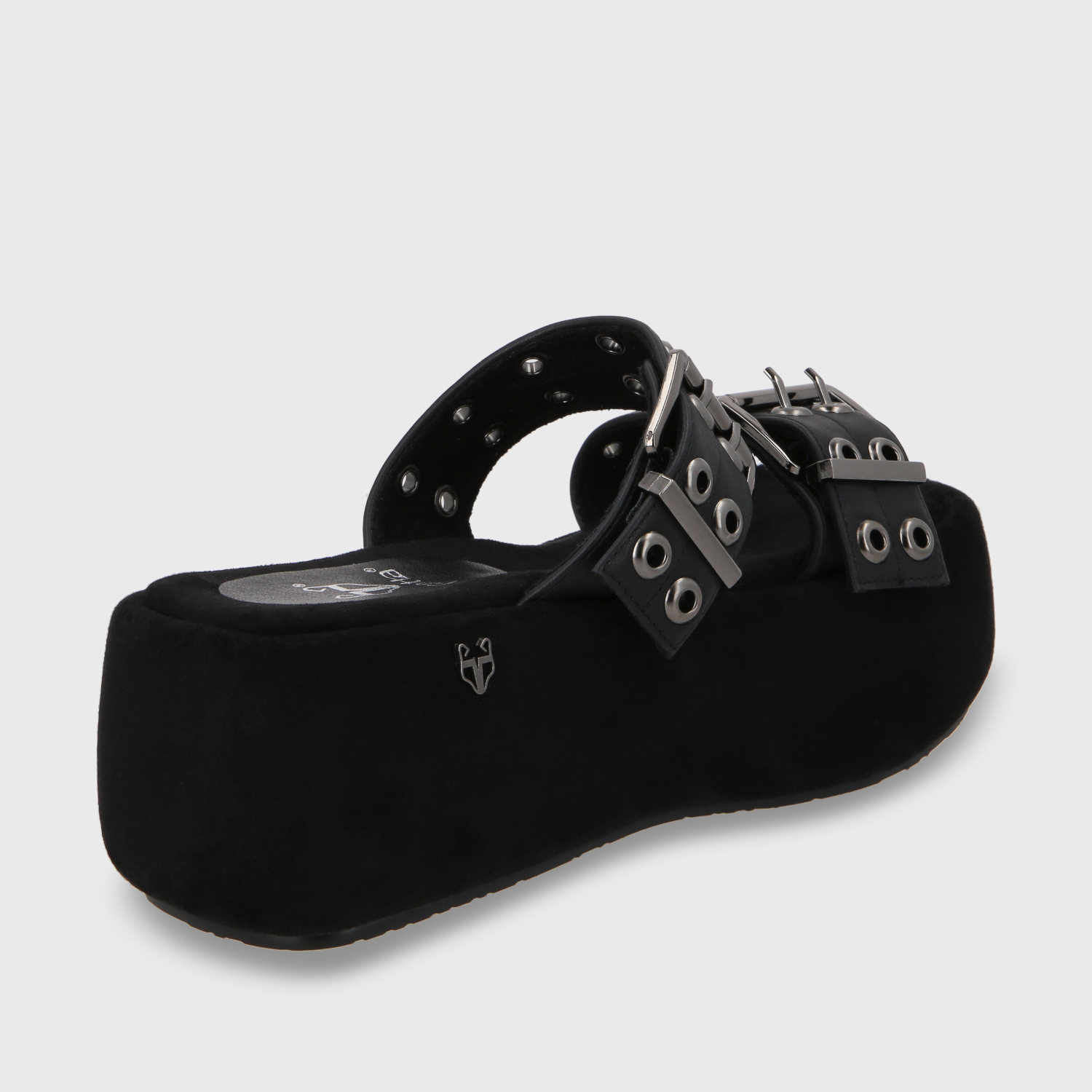 SANDALIA PLATAFORMA MUJER GOTTA NEGRO 55961 - 6