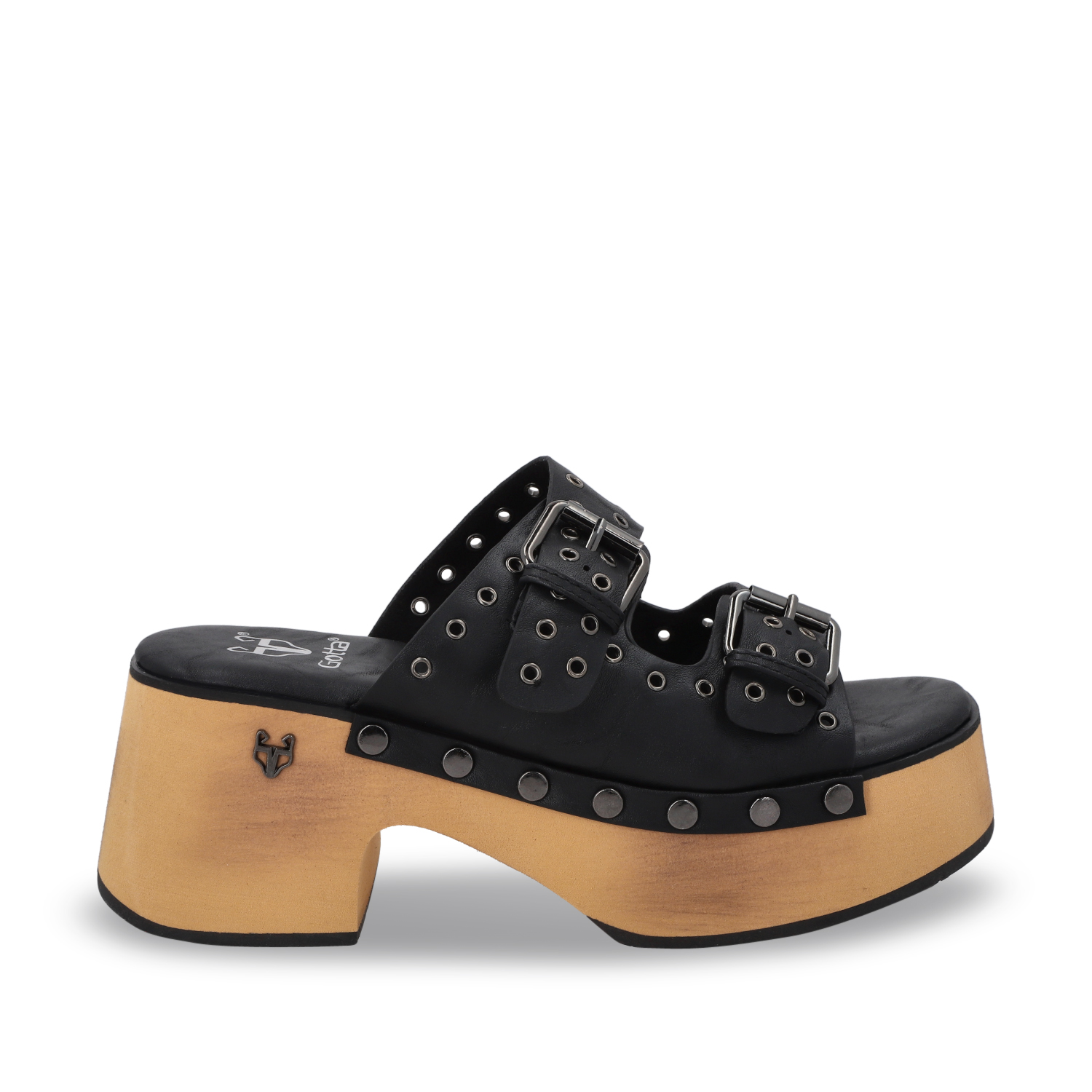SANDALIA PLATAFORMA MUJER GOTTA NEGRO 35266 - 1