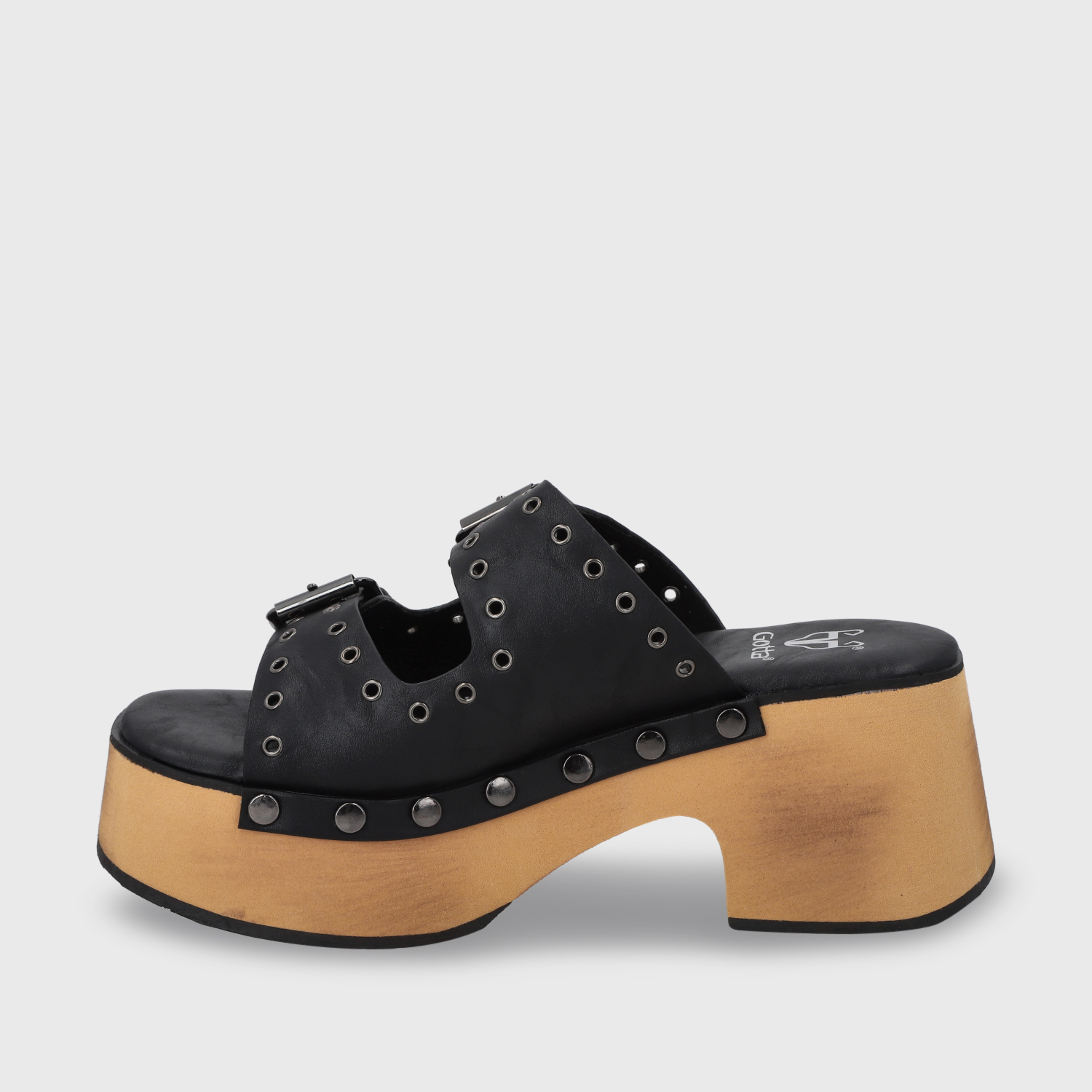 SANDALIA PLATAFORMA MUJER GOTTA NEGRO 35266 - 4