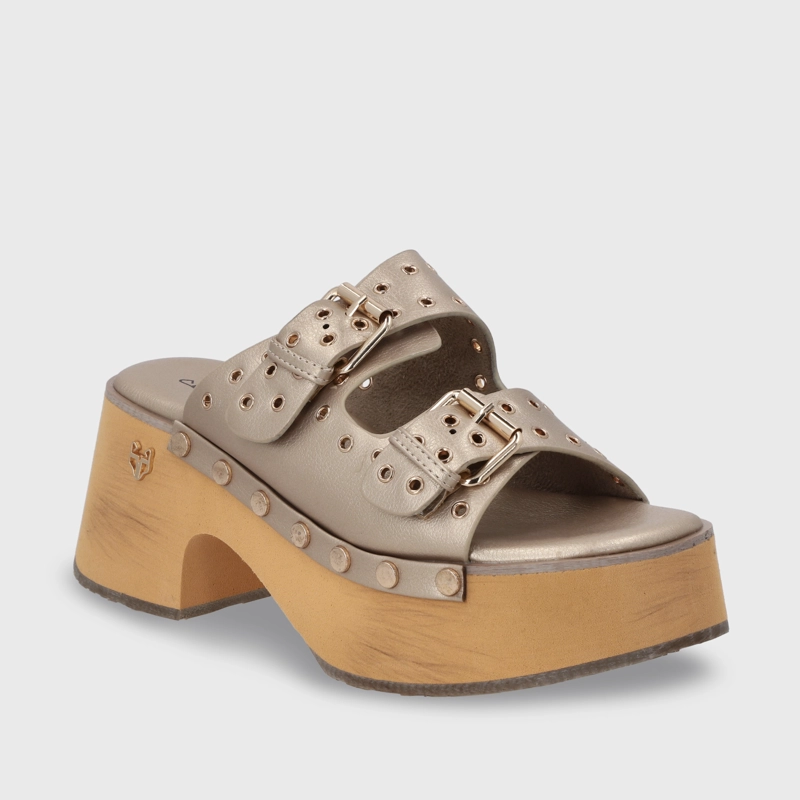 SANDALIA PLATAFORMA MUJER GOTTA ORO 35266 - 2