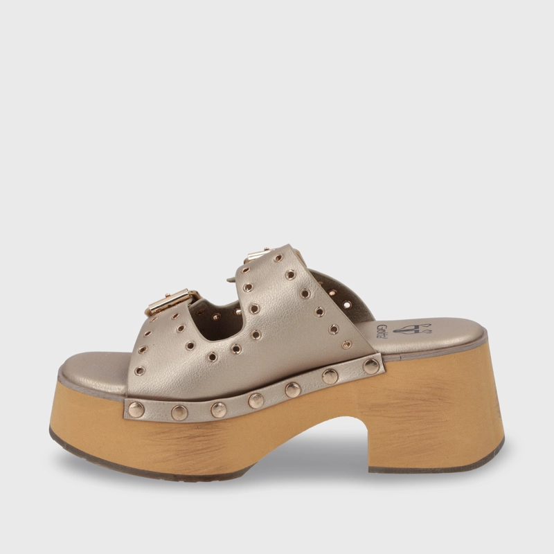 SANDALIA PLATAFORMA MUJER GOTTA ORO 35266 - 4