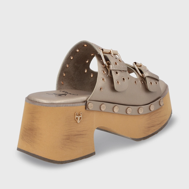 SANDALIA PLATAFORMA MUJER GOTTA ORO 35266 - 5