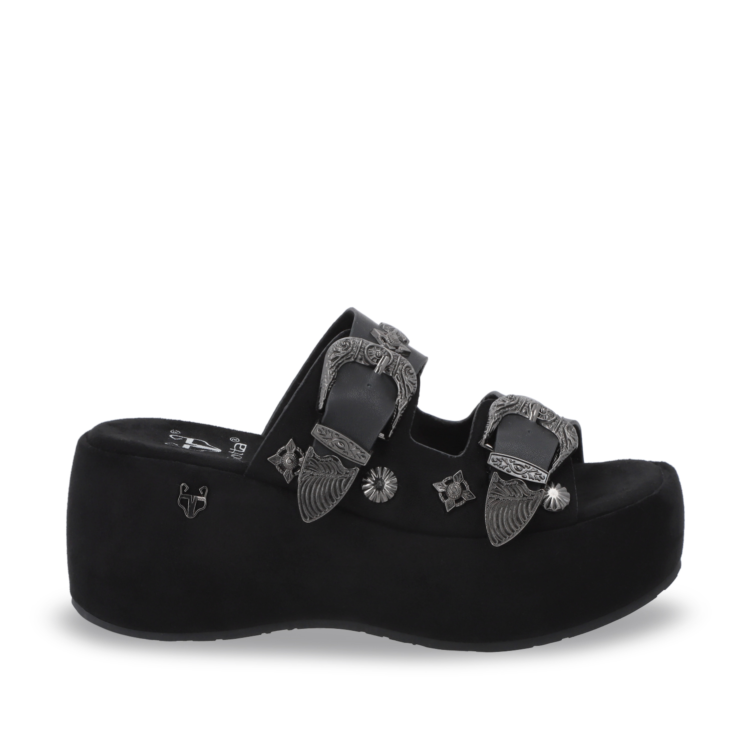 SANDALIA PLATAFORMA NEGRA MUJER GOTTA 45825 - 1