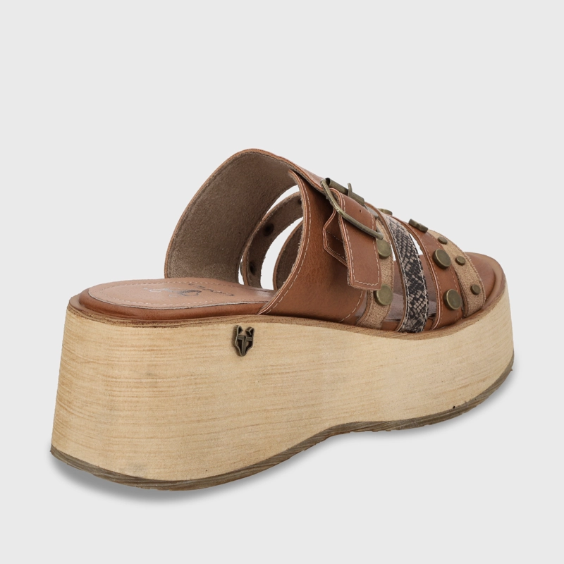SANDALIA PLATAFORMA MUJER GOTTA BEIGE 45841 - 4