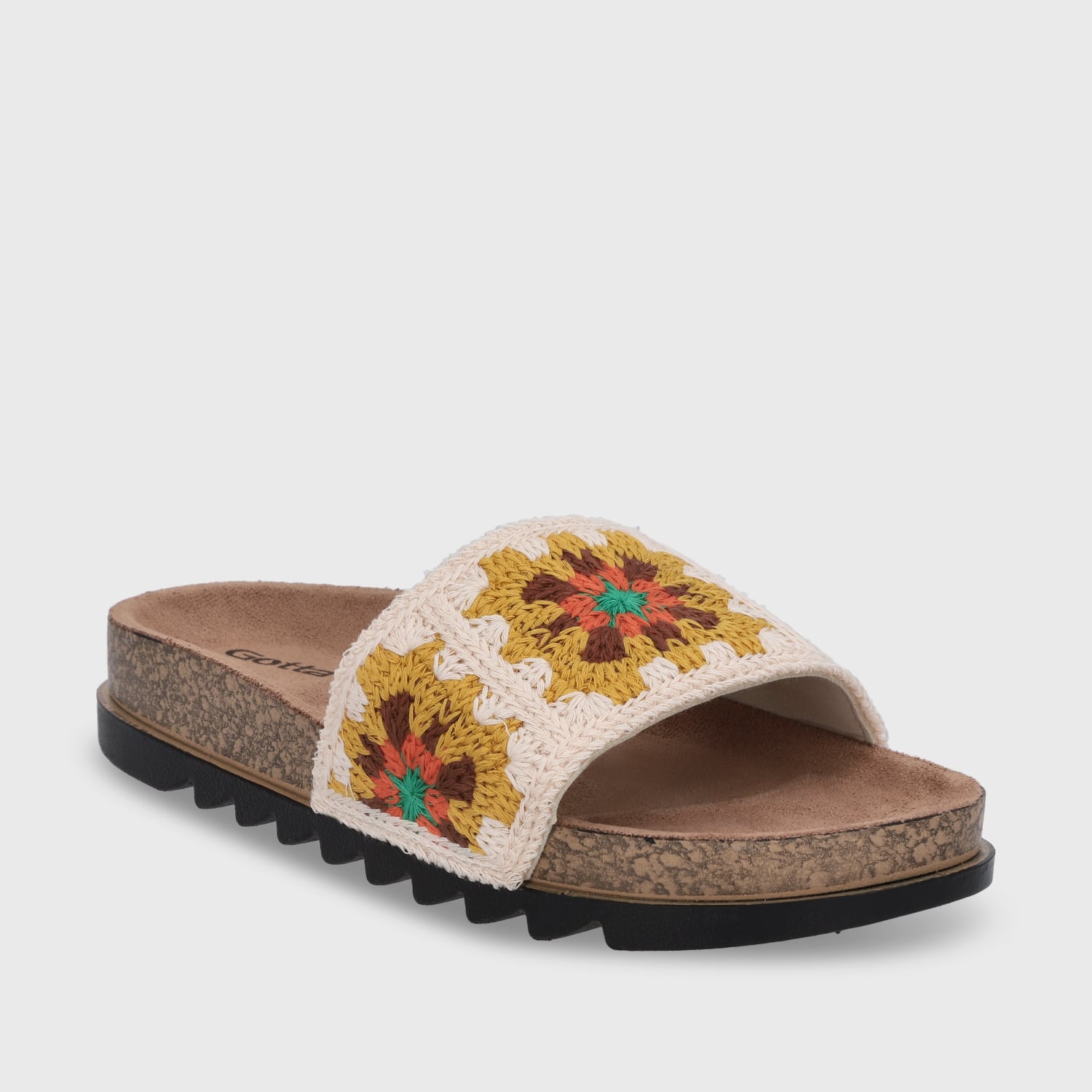 SANDALIA PLANA MUJER GOTTA MULTICOLOR 52030 - 3