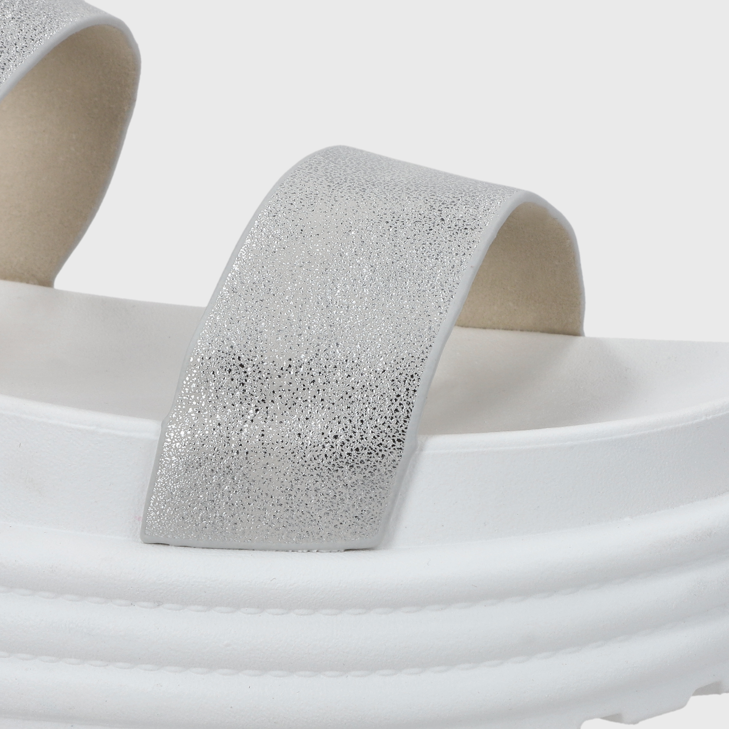SANDALIA PLATAFORMA MUJER GOTTA PLATEADA 42021 - 7