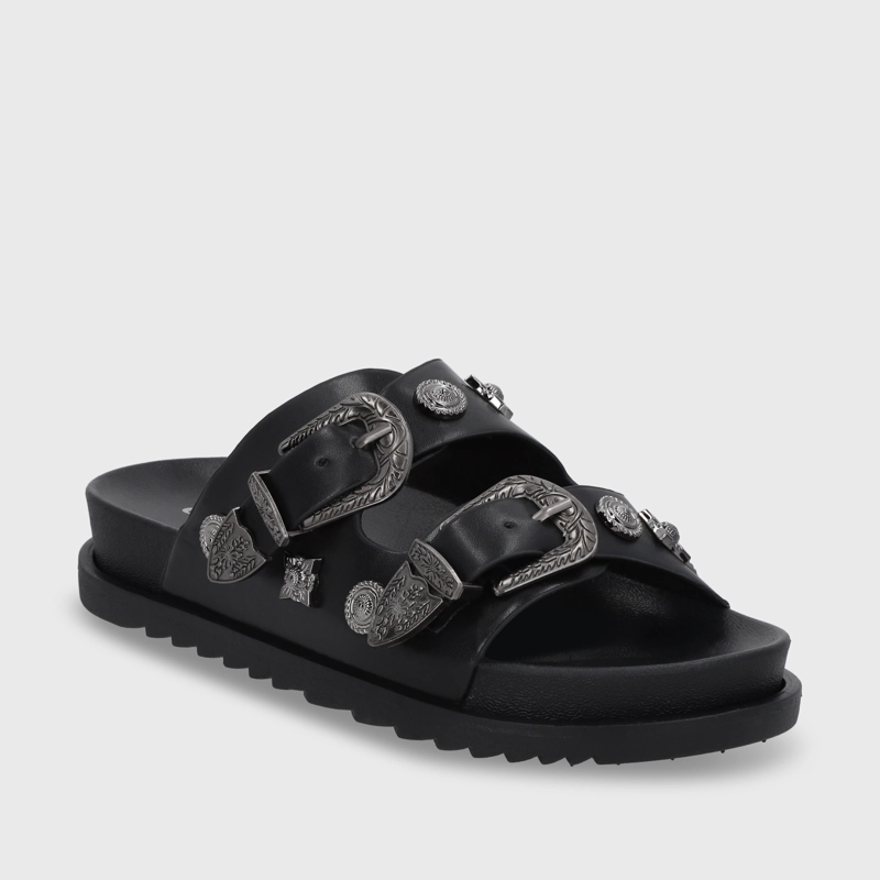 SANDALIA PLANA MUJER GOTTA NEGRA 52050 - 4