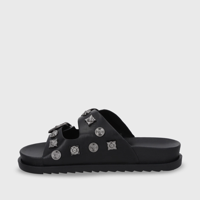 SANDALIA PLANA MUJER GOTTA NEGRA 52050 - 8
