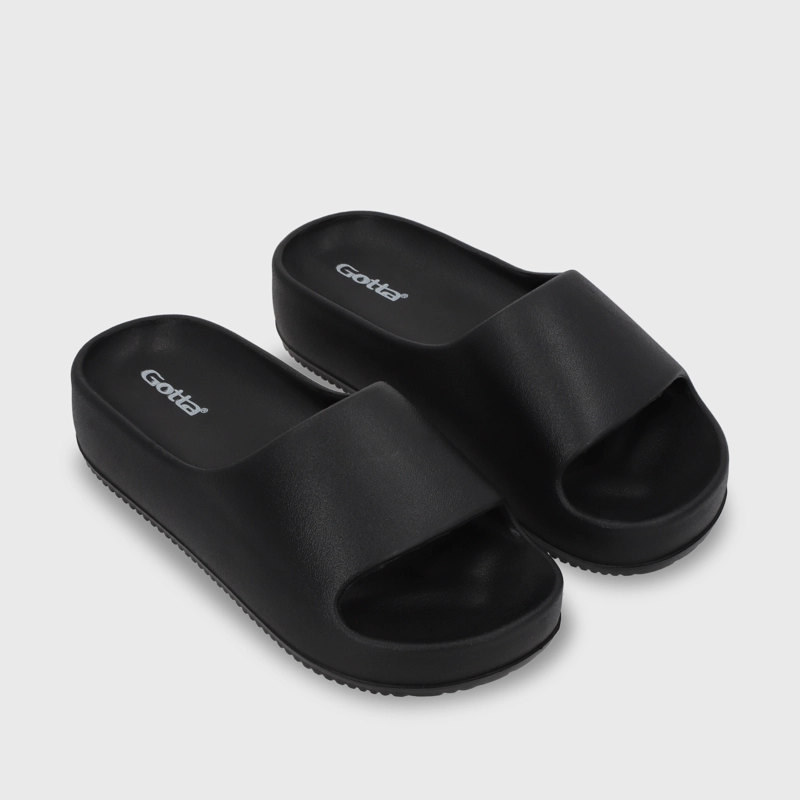 SANDALIA PLATAFORMA NEGRA MUJER GOTTA 52070 - 4