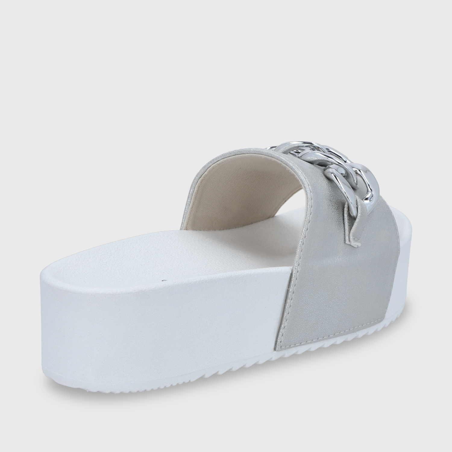 SANDALIA PLATAFORMA MUJER GOTTA PLATEADA 22090 - 5