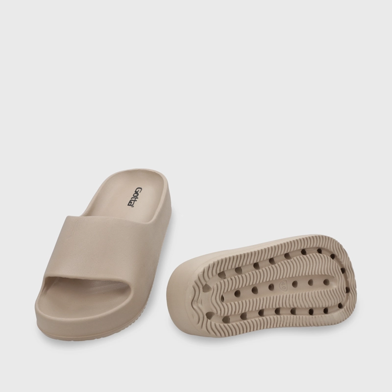 SANDALIA PLATAFORMA MUJER GOTTA BEIGE 52070 - 8