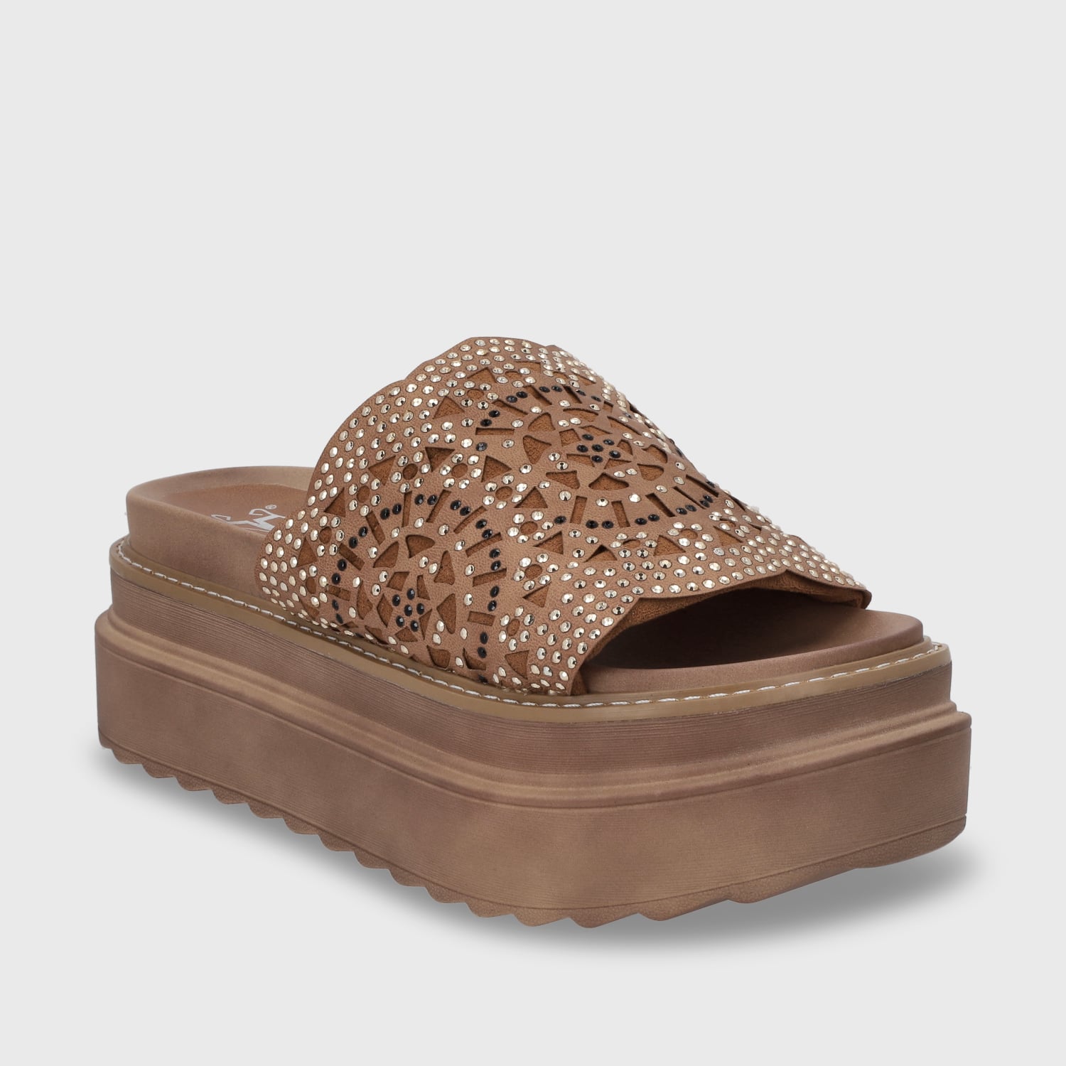 SANDALIA PLATAFORMA CAFE MUJER 25230 - 5