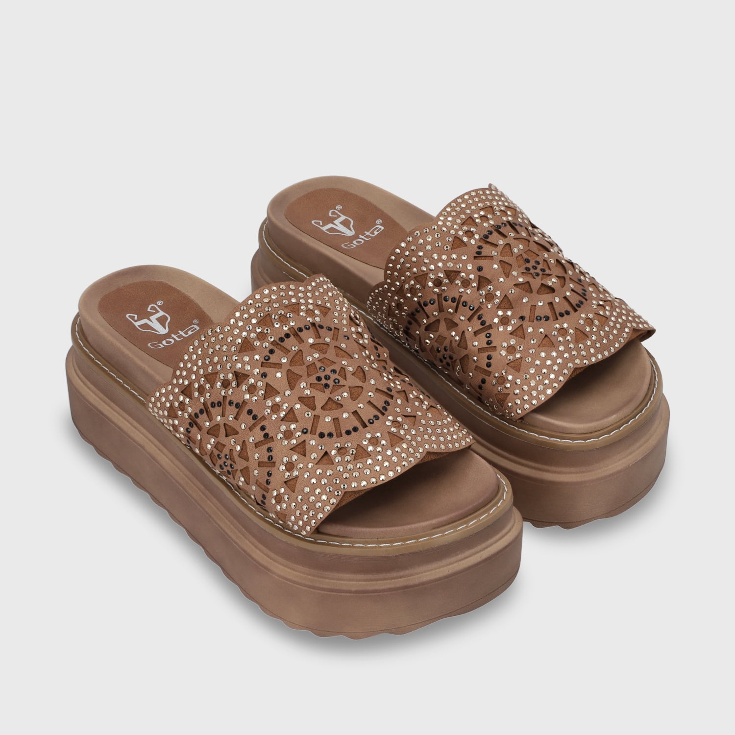 SANDALIA PLATAFORMA CAFE MUJER 25230 - 6