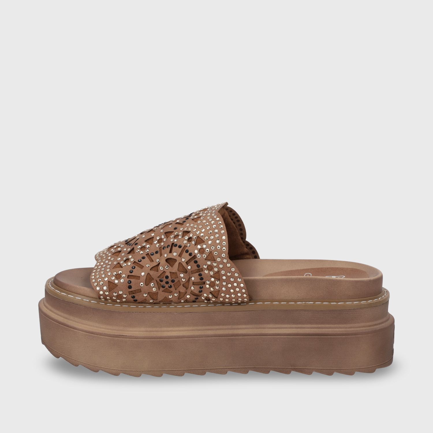 SANDALIA PLATAFORMA CAFE MUJER 25230 - 9