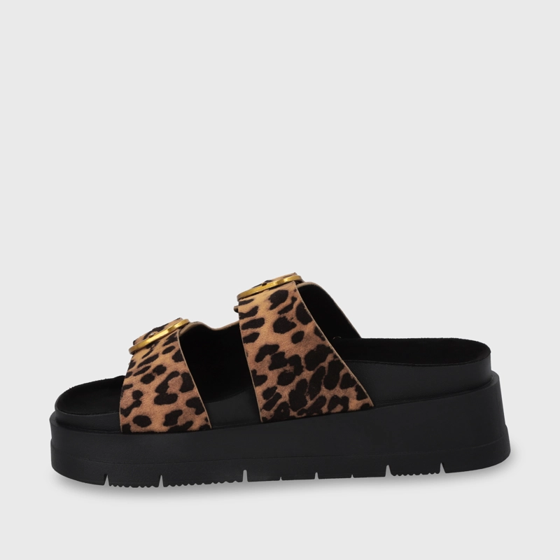 SANDALIA PLATAFORMA LEOPARDO MUJER 55230 - 4