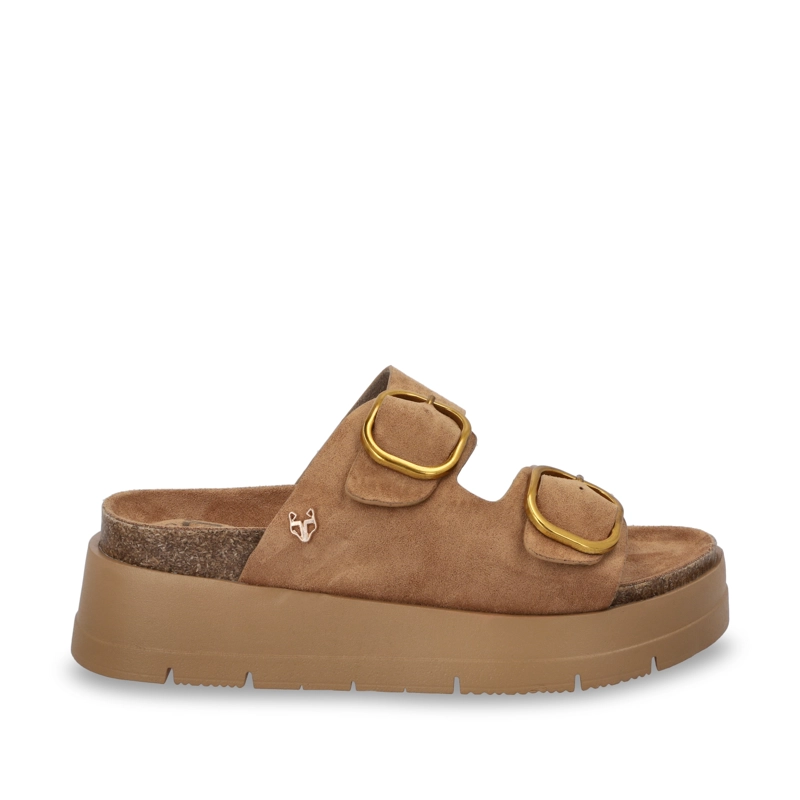 SANDALIA PLATAFORMA CAFE  MUJER 55230 - 1