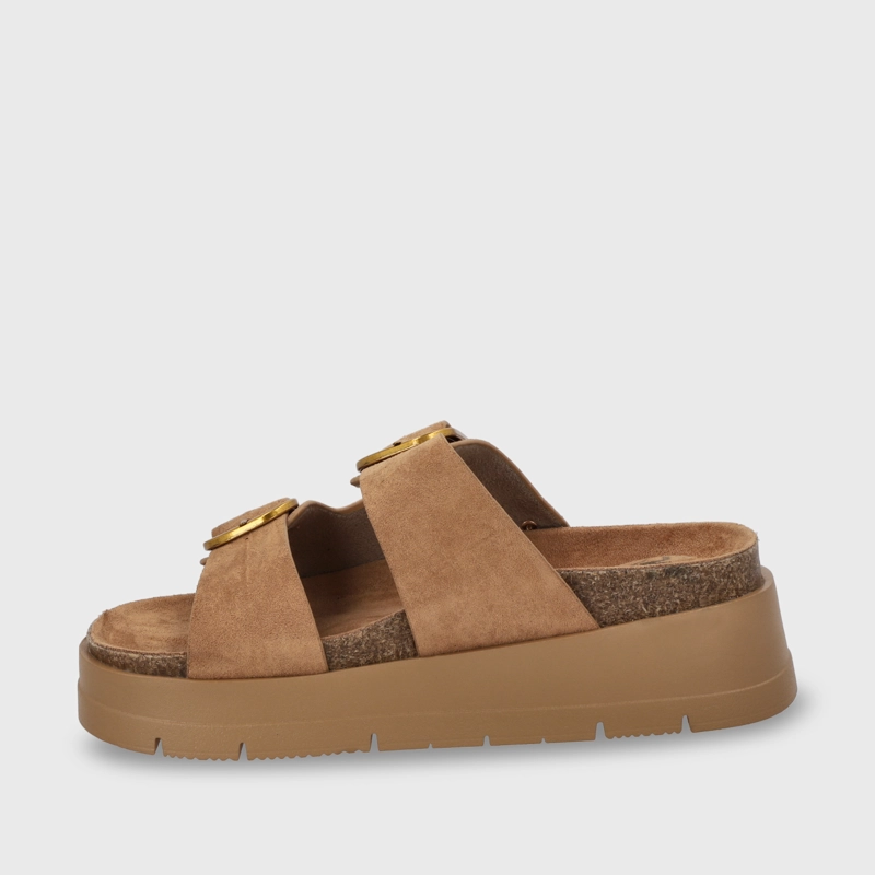 SANDALIA PLATAFORMA CAFE  MUJER 55230 - 4