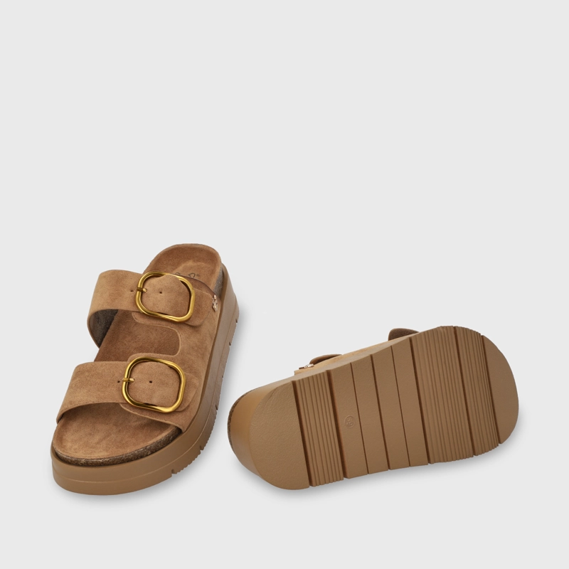 SANDALIA PLATAFORMA CAFE  MUJER 55230 - 7