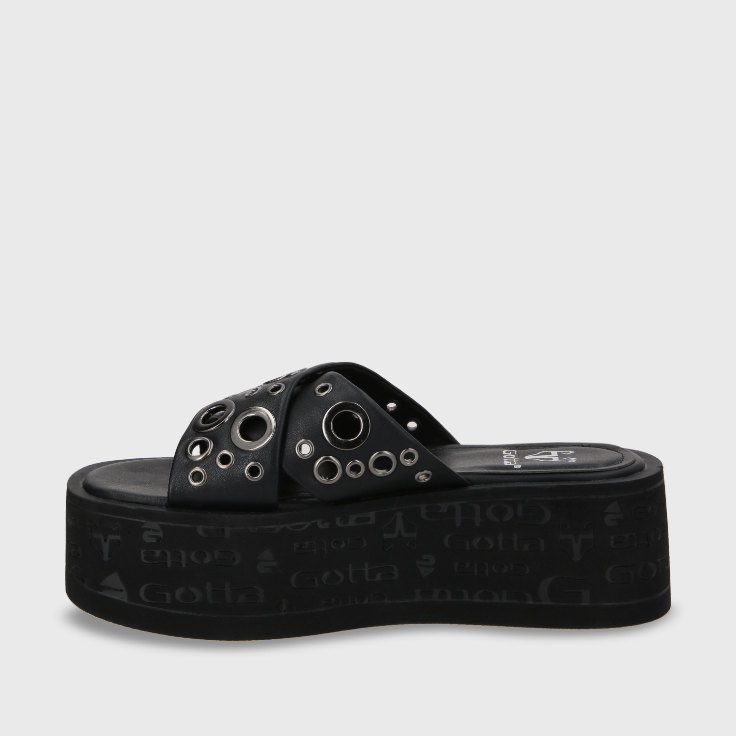 SANDALIA PLATAFORMA NEGRO MUJER 55931 - 5