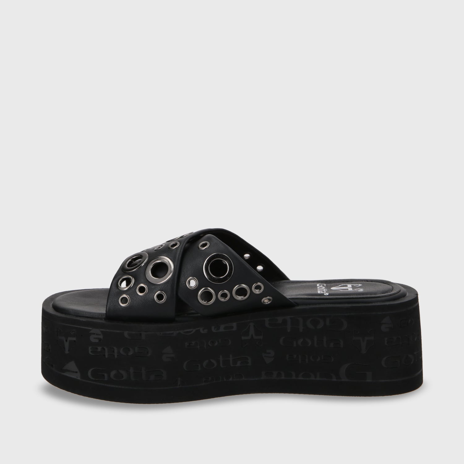 SANDALIA PLATAFORMA NEGRO MUJER 55931 - 5