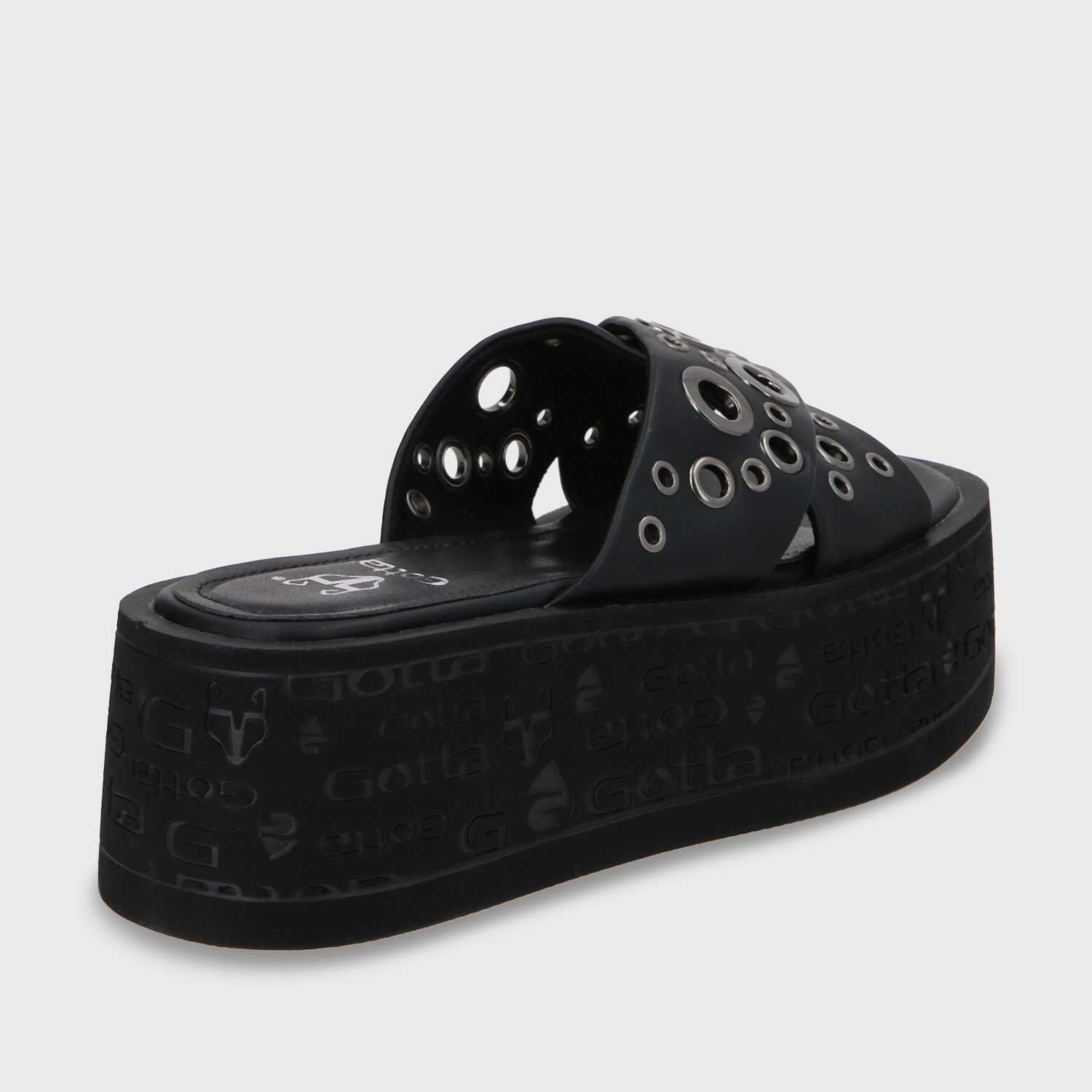 SANDALIA PLATAFORMA NEGRO MUJER 55931 - 6