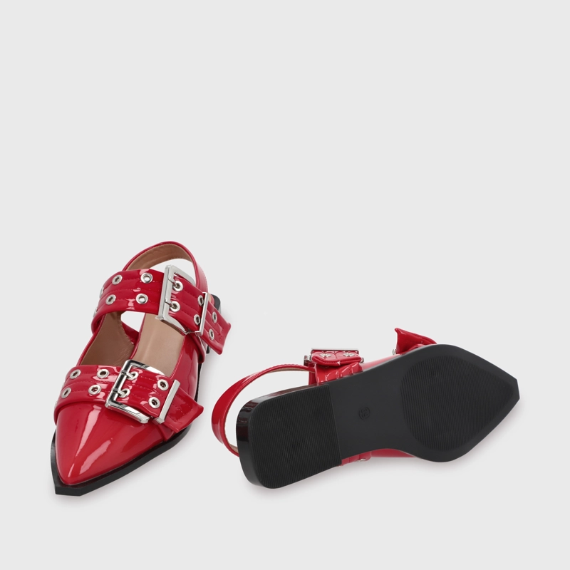 BALLERINA ROJA MUJER 55240 - 7