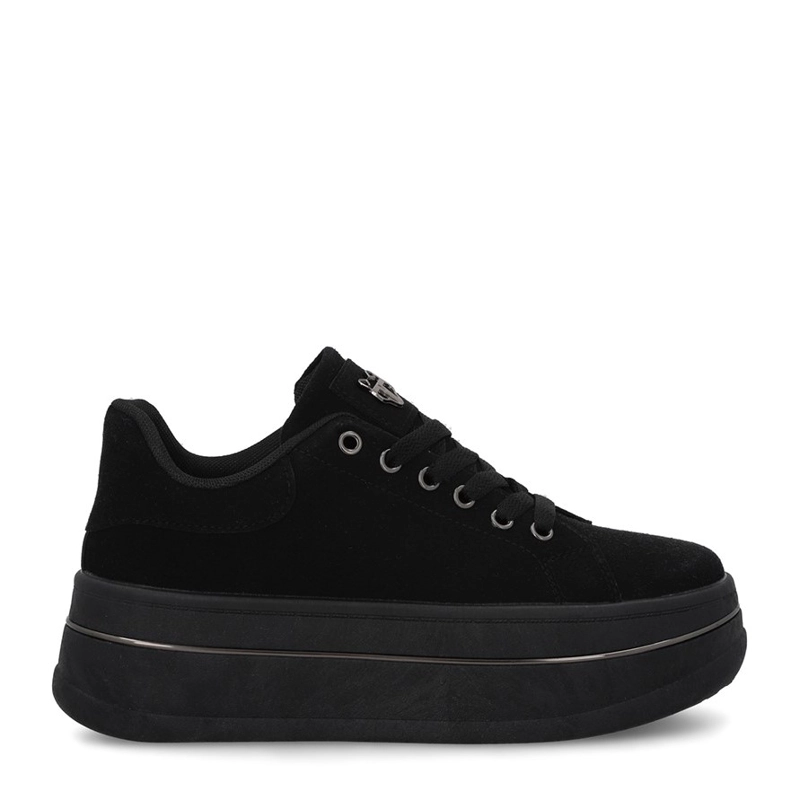 ZAPATILLA PLATAFORMA NEGRA  MUJER 58011 - 1