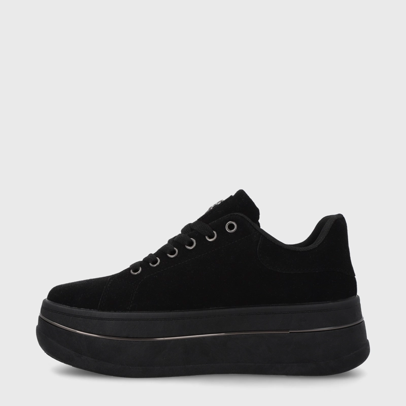 ZAPATILLA PLATAFORMA NEGRA  MUJER 58011 - 4