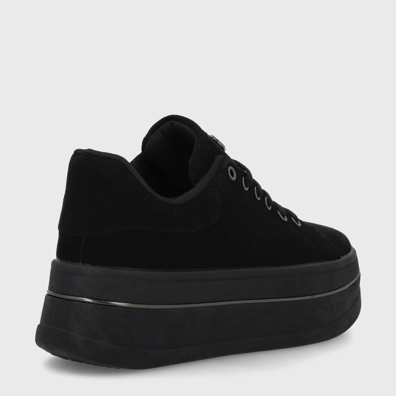 ZAPATILLA PLATAFORMA NEGRA  MUJER 58011 - 5