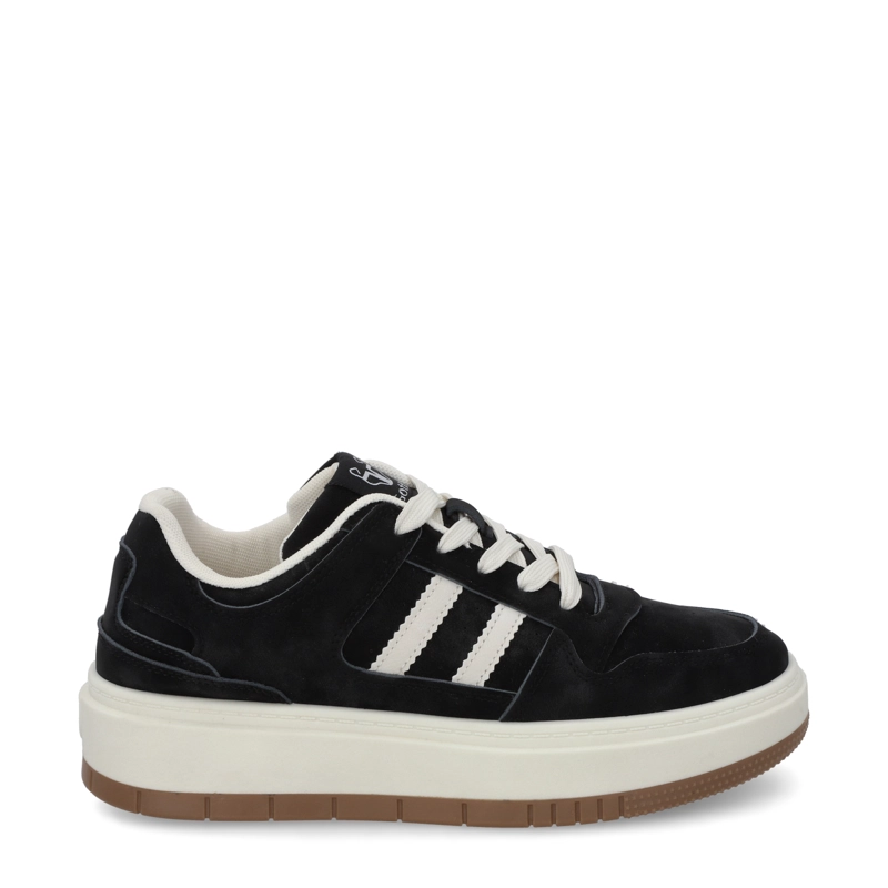 ZAPATILLA PLATAFORMA NEGRA MUJER 58030 - 1