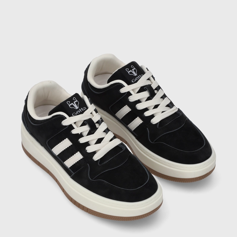 ZAPATILLA PLATAFORMA NEGRA MUJER 58030 - 3