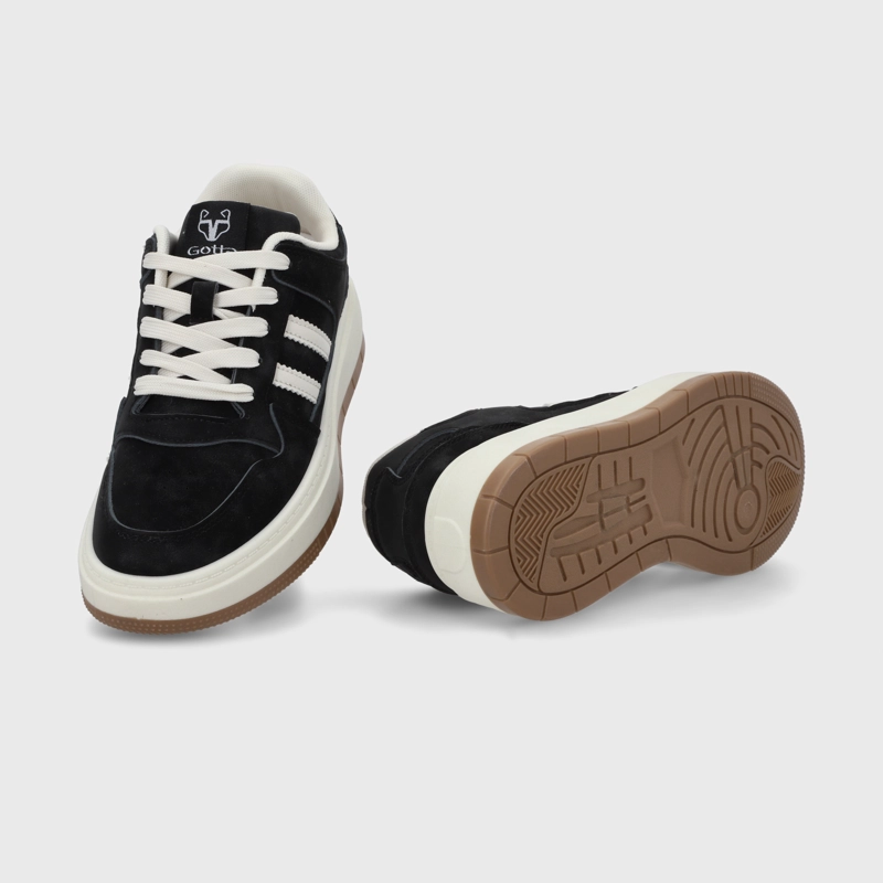 ZAPATILLA PLATAFORMA NEGRA MUJER 58030 - 7
