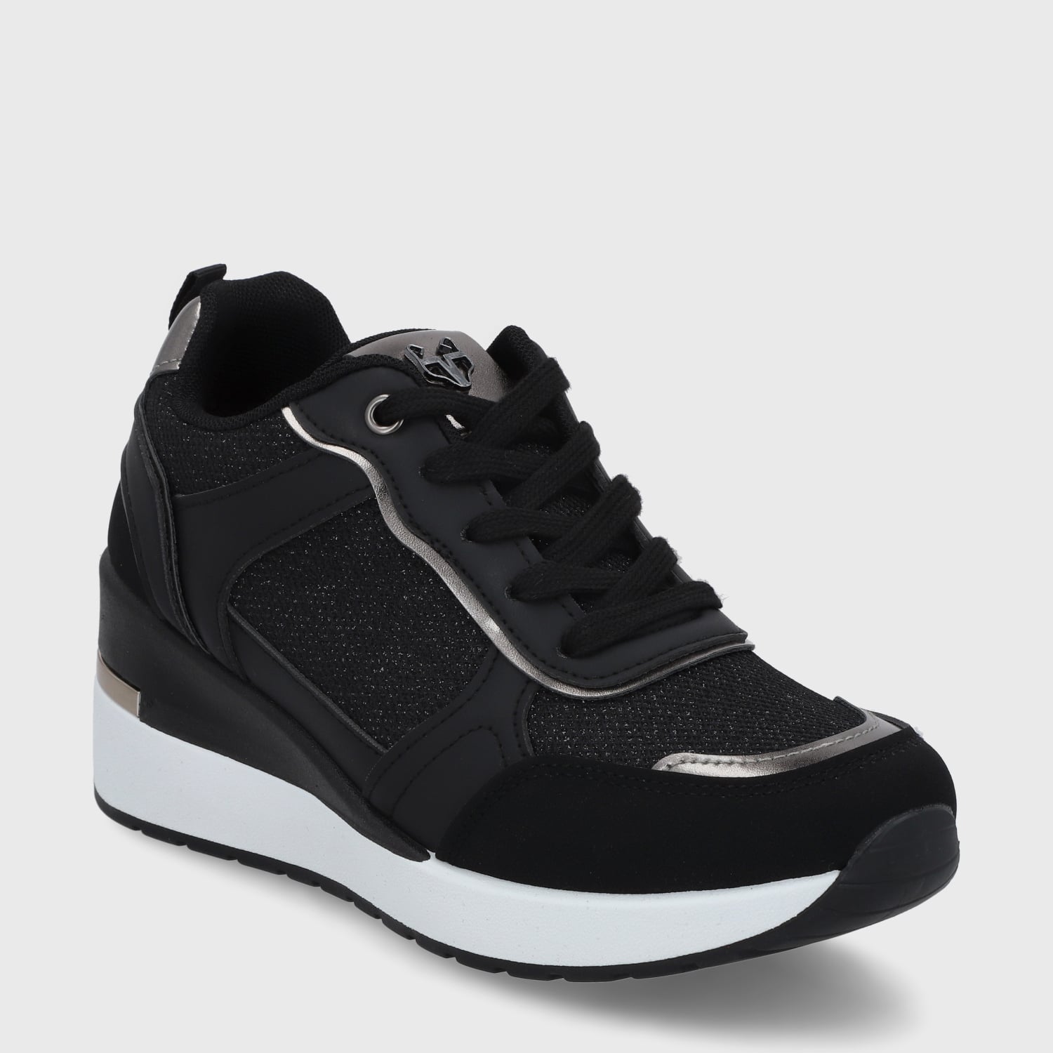 ZAPATILLA PLATAFORMA NEGRA  MUJER 58060 - 2