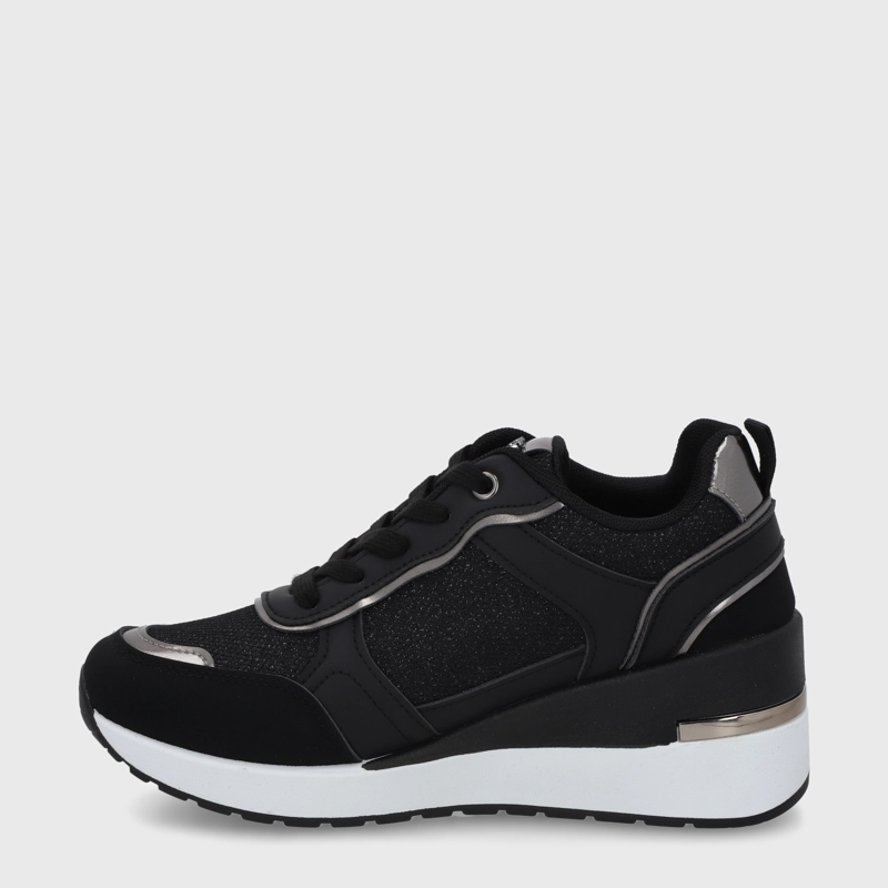 ZAPATILLA PLATAFORMA NEGRA  MUJER 58060 - 4