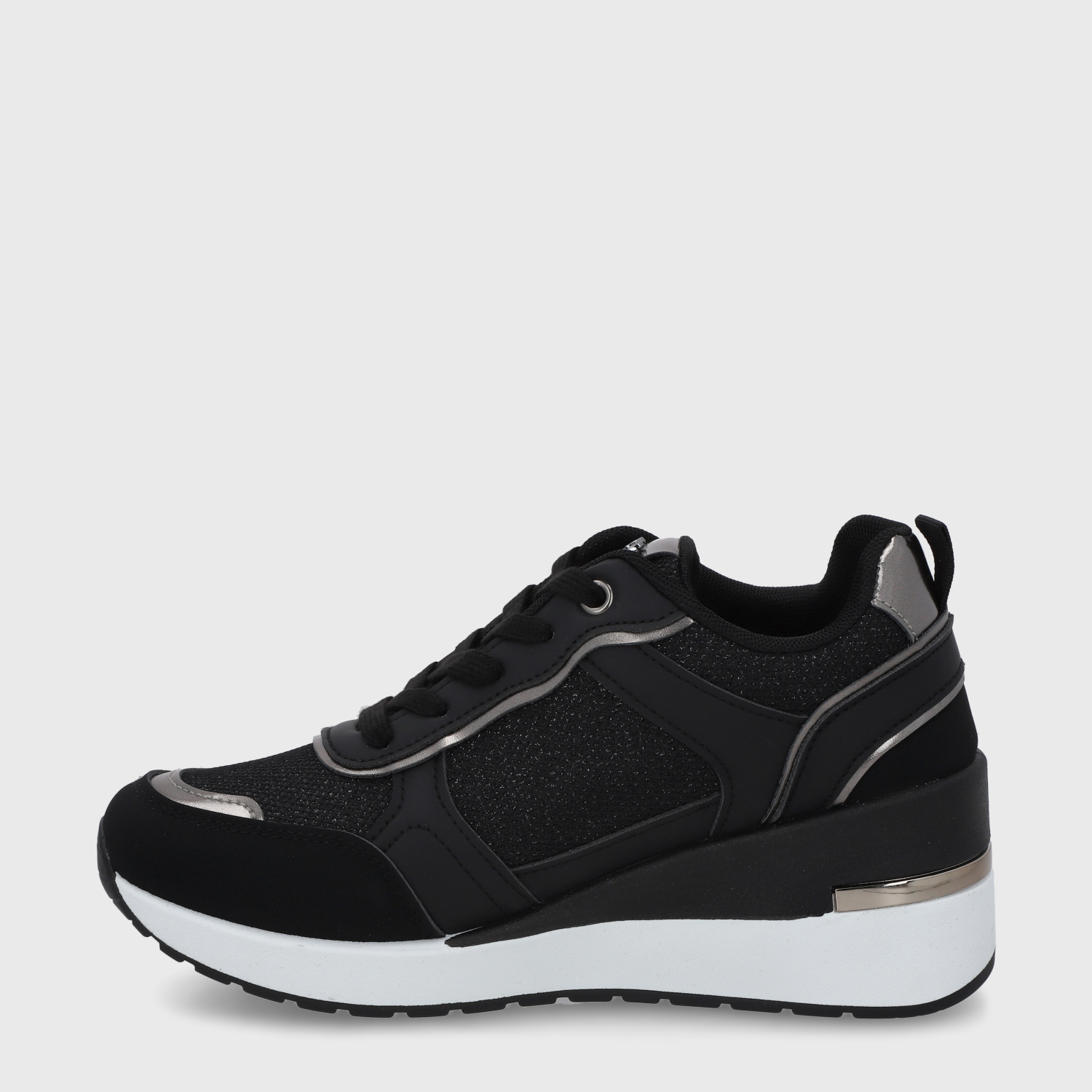ZAPATILLA PLATAFORMA NEGRA MUJER 58060 - 4