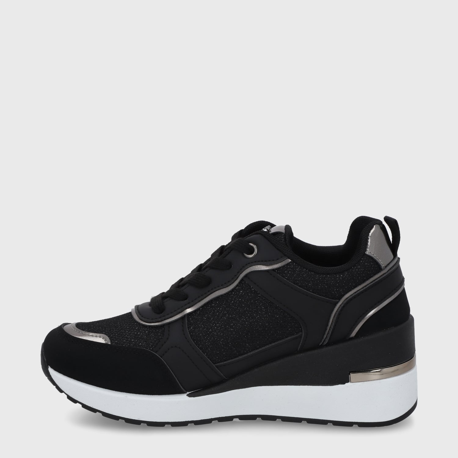 ZAPATILLA PLATAFORMA NEGRA  MUJER 58060 - 4