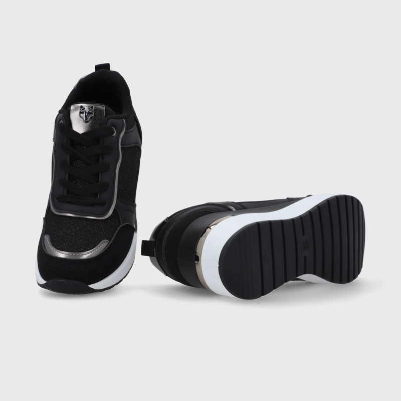 ZAPATILLA PLATAFORMA NEGRA  MUJER 58060 - 7