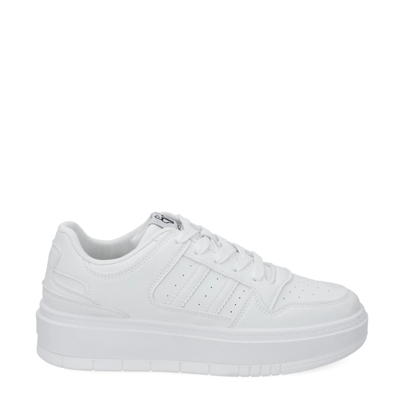 ZAPATILLA PLATAFORMA BLANCA MUJER 58030 - 1