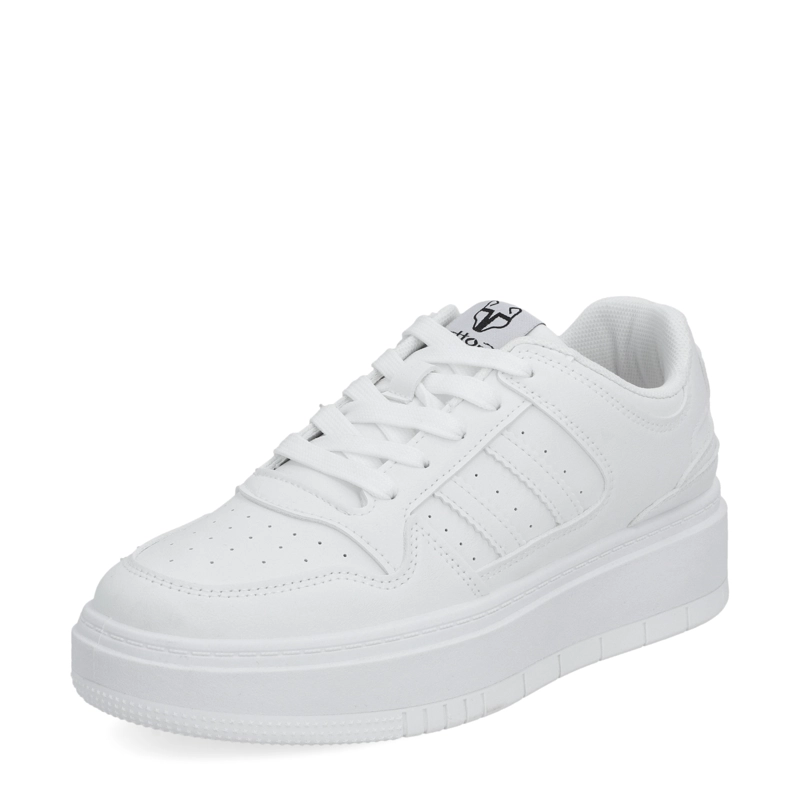 ZAPATILLA PLATAFORMA BLANCA MUJER 58030 - 2