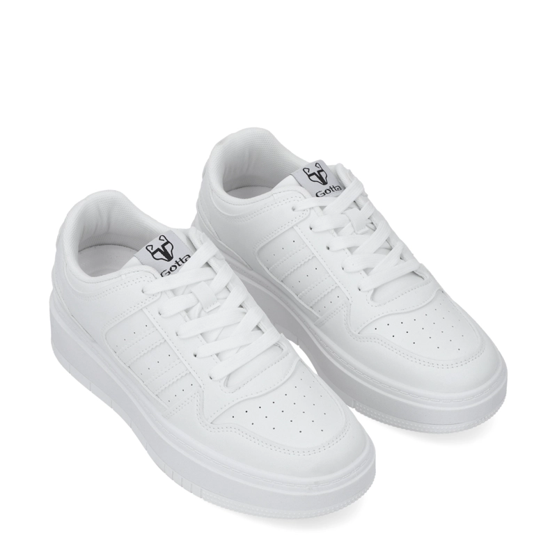 ZAPATILLA PLATAFORMA BLANCA MUJER 58030 - 3