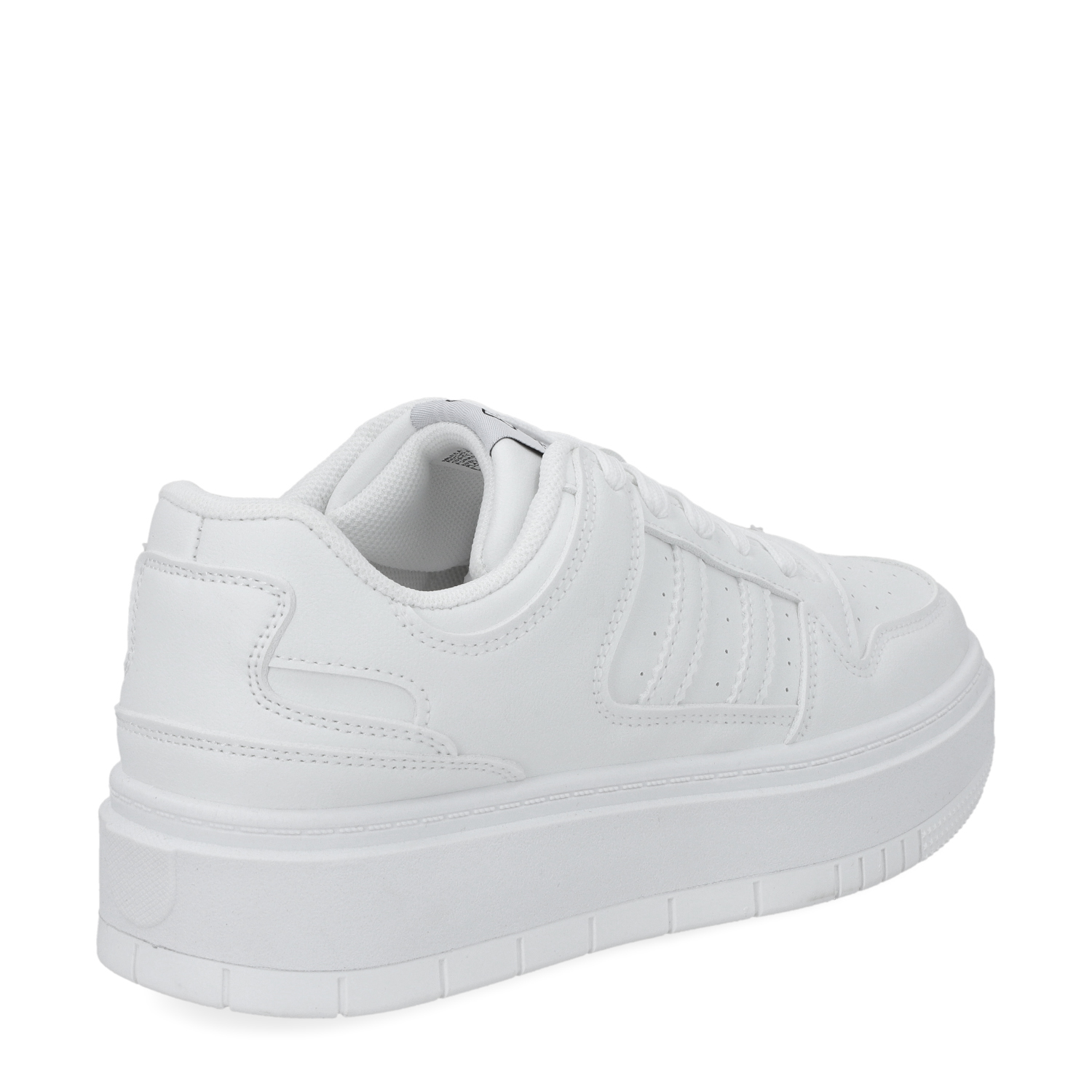 ZAPATILLA PLATAFORMA BLANCA MUJER 58030 - 5