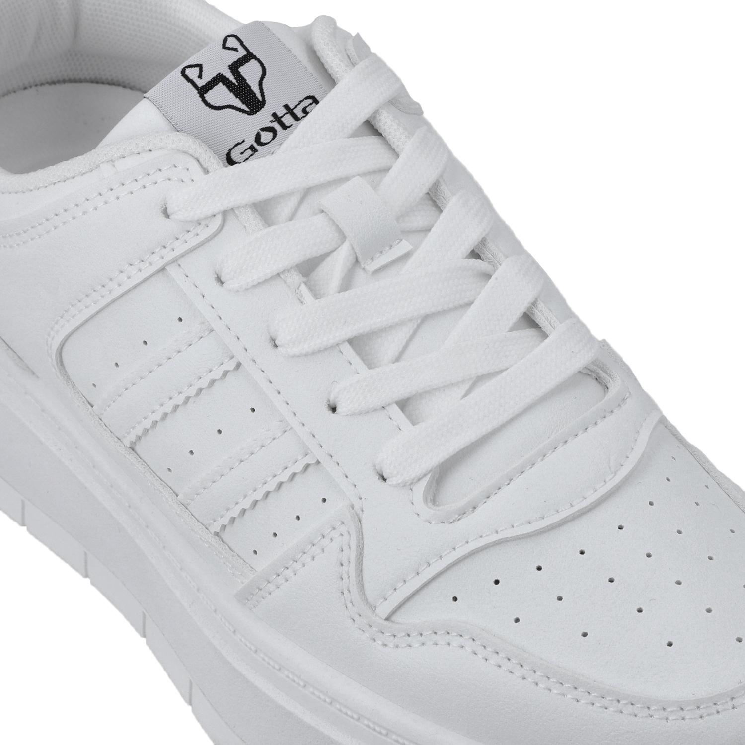 ZAPATILLA PLATAFORMA BLANCA MUJER 58030 - 6
